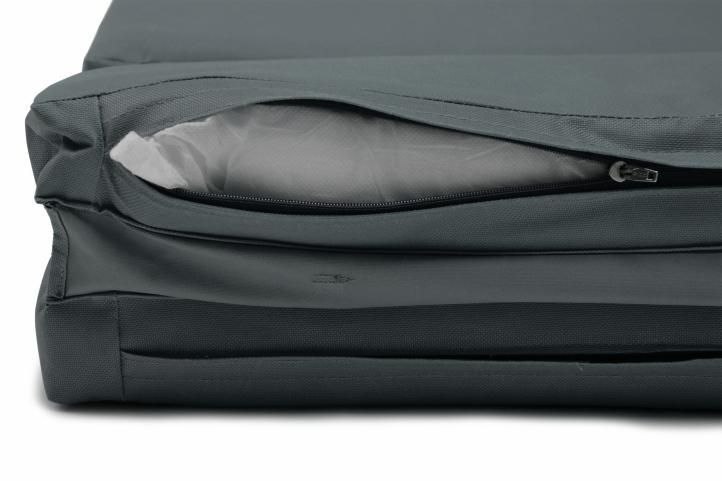 Poduszka na leżak Garth - antracyt